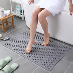 Large Drain Hole Anti-Slip Bath Mat