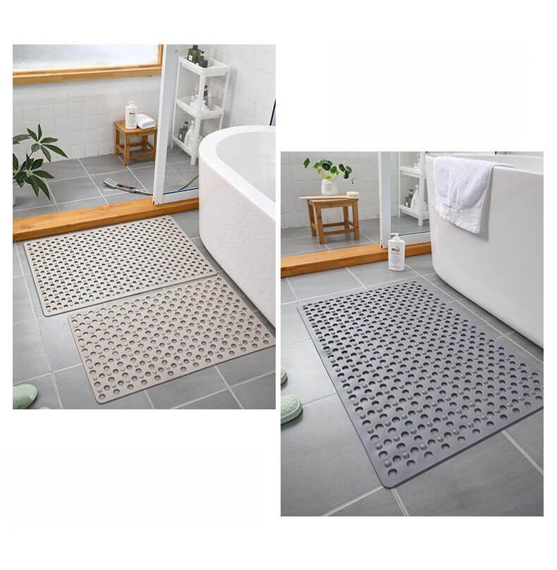 Large Drain Hole Anti-Slip Bath Mat