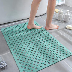 Large Drain Hole Anti-Slip Bath Mat