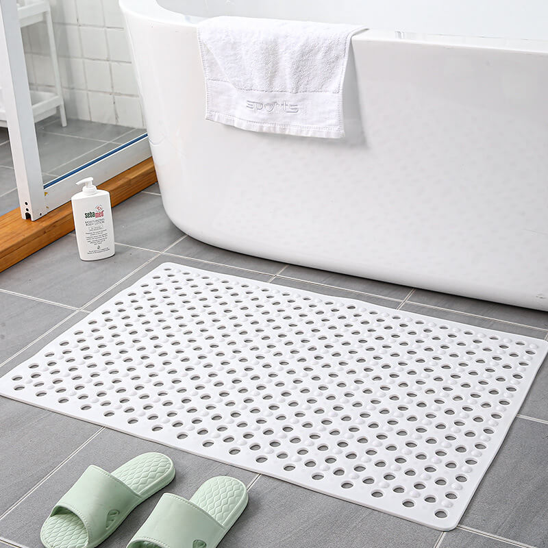 Large Drain Hole Anti-Slip Bath Mat